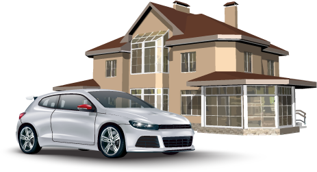 House and Car